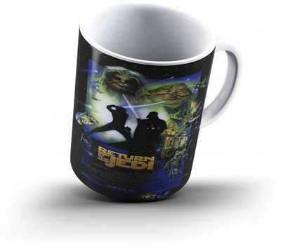 

Ucard Star Wars7 Bone China, Ceramic, Porcelain Mug(325 ml), Multicolor