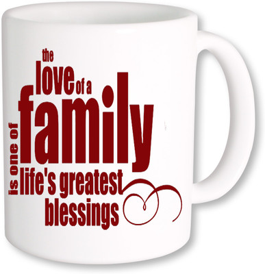 

PhotogiftsIndia Family 006 Ceramic Mug(325 ml), Multicolor