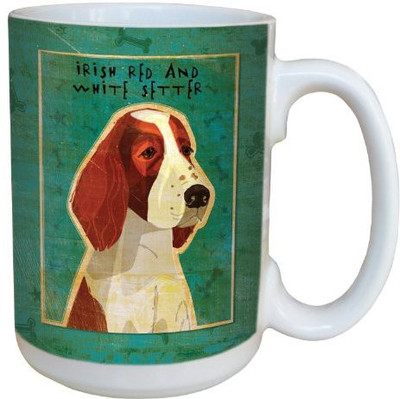 

Tree-Free Greetings Greetings sg44039 Irish Red and White Setter by John W. Golden Ceramic with Full-Sized Handle, 15-Ounce Ceramic Mug(60 ml)