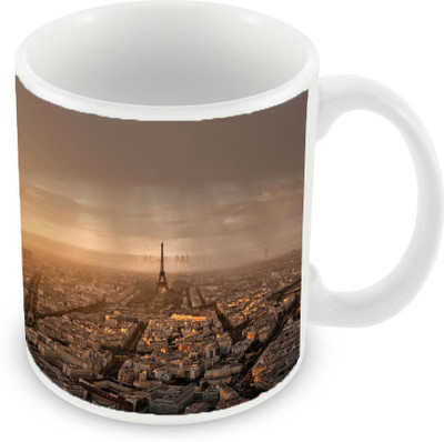 

Sleep Nature's SN-MG-2488 Ceramic Mug(350 ml), Grey