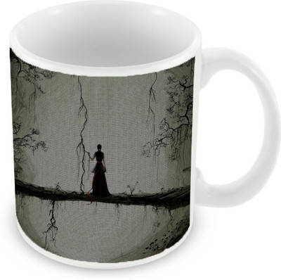 

Sleep Nature's SN-MG-2222 Ceramic Mug(350 ml), Multicolor