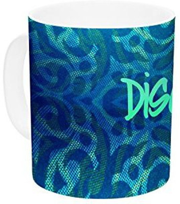 

Kess InHouse InHouse Alveron Tribal Discover Ceramic Coffee, 11 oz, Multicolor Ceramic Mug(60 ml)