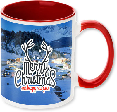 

Heyworlds new year and christmas gifts 004 Ceramic Mug(325 ml), Multicolor
