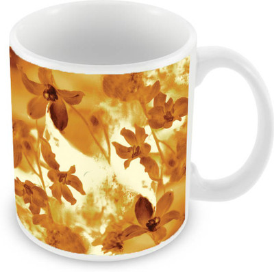 

Sleep Nature's SN-MG-1414 Ceramic Mug(350 ml), Orange