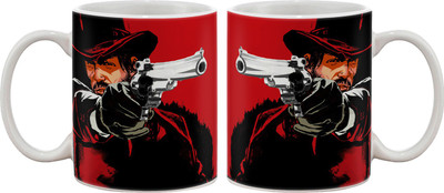 

Artifa Man With Hat Shooting Porcelain, Ceramic Mug(350 ml), Multicolor