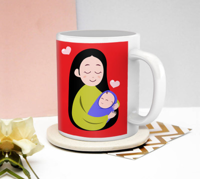 

ME&YOU Mother's Day 009 Ceramic Mug(325 ml), Multicolor