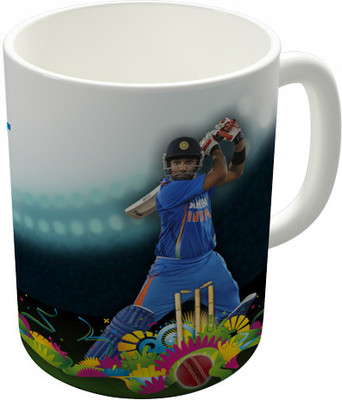 

Shaildha CWC006 Ceramic Mug(350 ml), Multicolor