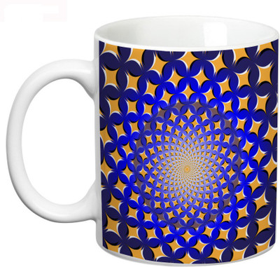 

Prithish Pscychological Illusions Design 5 Ceramic Mug(330 ml), Multicolor