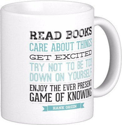 

Exoctic Silver Best Quoted Coffee 00065 Ceramic Mug(300 ml), Multicolor
