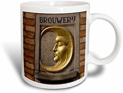 

3dRose Belgium, Historic Brugge, Unesco-Eu04 Cmi0085 Cindy Miller Hopkins Ceramic, 15 oz, White Ceramic Mug(60 ml), Multicolor