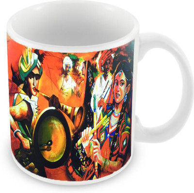 

Sleep Nature's SN-MG-231 Ceramic Mug(350 ml), Red