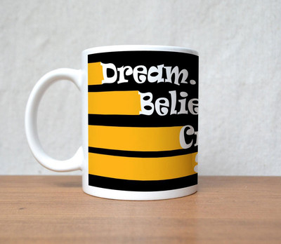 60% OFF on StyBuzz Success Quote Believe Porcelain Mug(300 ml) 60% OFF on StyBuzz Success Quote Believe Porcelain Mug(300 ml)