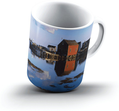 

Ucard Reflections Of Nova Scotia2637 Bone China, Ceramic, Porcelain Mug(325 ml), Multicolor