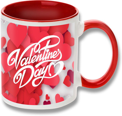 

Heyworlds happy valentine day gifts 0003 Ceramic Mug(325 ml), Multicolor