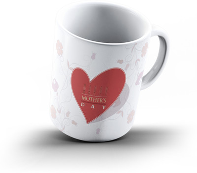 

Ucard Mothers Day436 Bone China, Ceramic, Porcelain Mug(325 ml), Multicolor