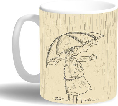 

PRINT OPERA Picture Ceramic Mug(330 ml), Multicolor
