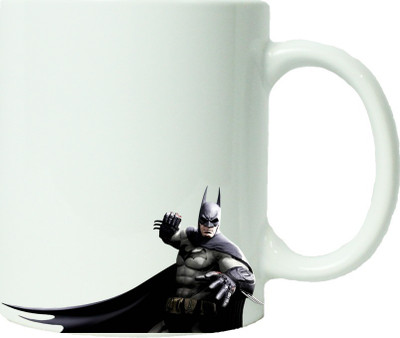 

Maison N Mode Batman Lying Coffee Ceramic Mug(330 ml), Multicolor
