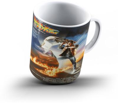 

Ucard Back To Future50 Bone China, Ceramic, Porcelain Mug(325 ml), Multicolor