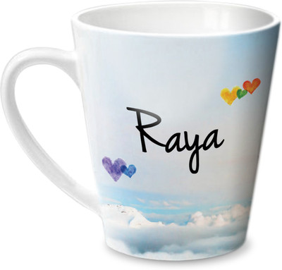

Hot Muggs Simply Love You Raya Conical Ceramic Mug(350 ml)