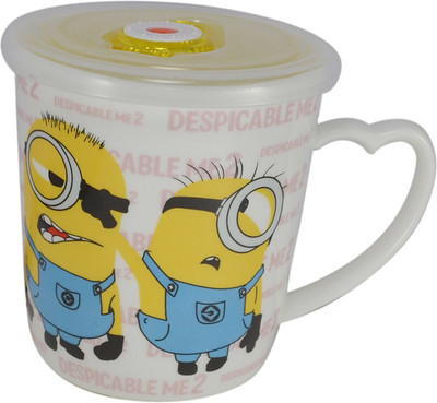 

Saamarth Impex SI-4763 Ceramic Mug(350 ml), White