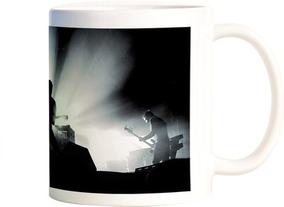 

Rangeele Inkers The Rock band,Shadows Ceramic Mug(300 ml), Multicolor