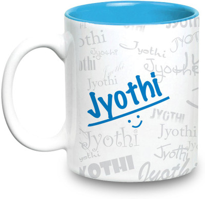 

Hot Muggs Me Graffiti - Jyothi Ceramic Mug(315 ml), Multicolor