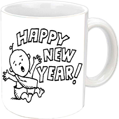 

Raj Laxmi Baby new year Ceramic Mug(350 ml)