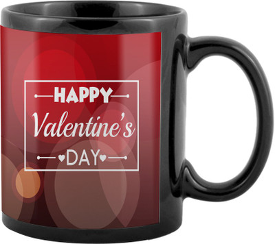

SKY TRENDS Valentine Gifts For Special Girlfriend,Boyfriend,Wife,Husband,design 125 Ceramic Mug(325 ml), Black