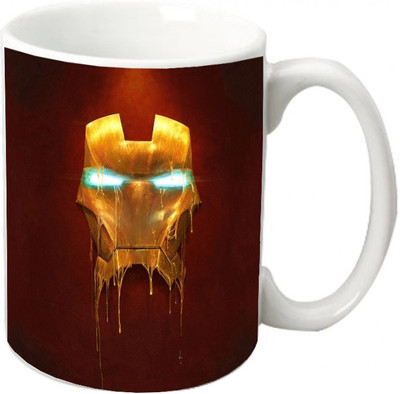 

Maison N Mode Sparky Eyes Coffee Ceramic Mug(330 ml), Multicolor