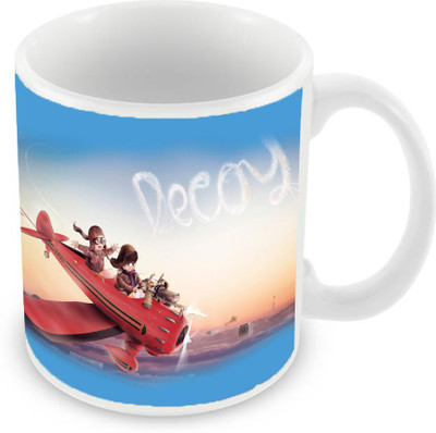 

Sleep Nature's SN-MG-2152 Ceramic Mug(350 ml), Multicolor