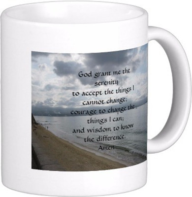 

Exoctic Silver Best Quoted Coffee 00092 Ceramic Mug(300 ml), Multicolor