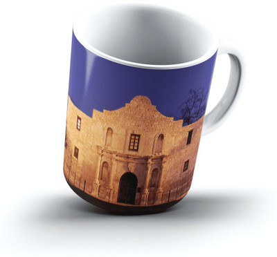 

Ucard Remember The Alamo San Antonio Texas2641 Bone China, Ceramic, Porcelain Mug(325 ml)