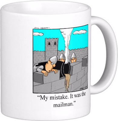

Exoctic Silver Quoteds ooooo38 Ceramic Mug(300 ml), Multicolor