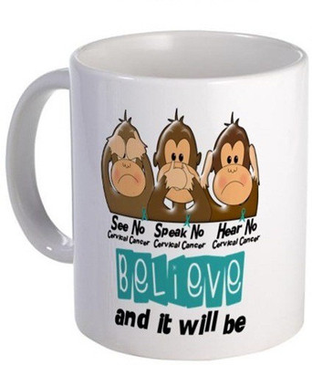 

Exoctic Silver Quoteds ooooo145 Ceramic Mug(300 ml), Multicolor