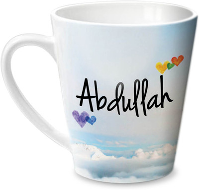 

Hot Muggs Simply Love You Abdullah Conical Ceramic Mug(350 ml)