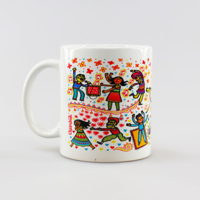 

Chumbak MG183 Ceramic Mug(300 ml, Pack of 121)