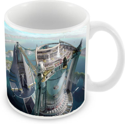

Sleep Nature's SN-MG-613 Ceramic Mug(350 ml), Multicolor