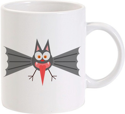 40% OFF on Lolprint Funny Bat Ceramic Coffee Mug(325 ml) 40% OFF on Lolprint Funny Bat Ceramic Coffee Mug(325 ml)