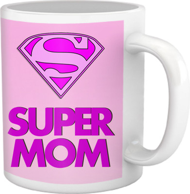 46% OFF on TIED RIBBONS Super Mom Coffee Ceramic Coffee Mug(350 ml) 46% OFF on TIED RIBBONS Super Mom Coffee Ceramic Coffee Mug(350 ml)