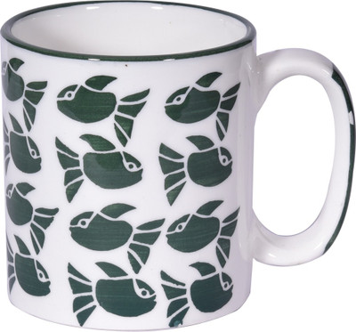 

Clay Creations Clay Creations Bone China Coffees - Pack of SIX 104 Bone China Mug(250 ml, Pack of 6)