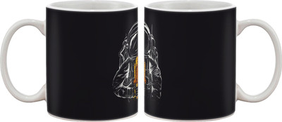 Artifa Astronaut Artistic Porcelain, Ceramic Mug(350 ml) Artifa Astronaut Artistic Porcelain, Ceramic Mug(350 ml)