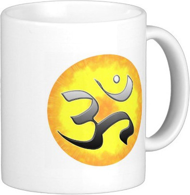 

Exoctic Silver MUG217 Ceramic Mug(250 ml), White