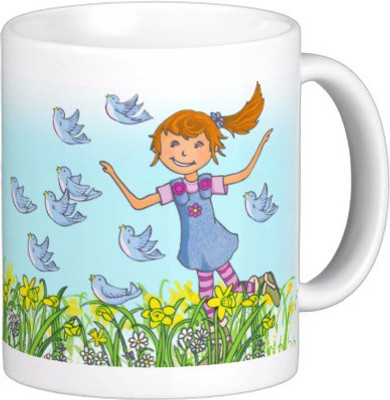 

Exoctic Silver Best Quoted Coffee 00291 Ceramic Mug(300 ml), Multicolor