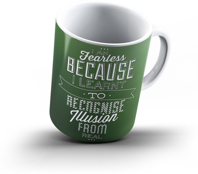 

Ucard Motivational Quote766 Bone China, Ceramic, Porcelain Mug(325 ml)