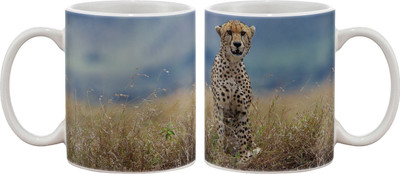 

Artifa Jaguar Porcelain, Ceramic Mug(350 ml), Multicolor