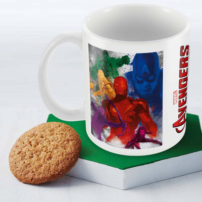 

Posterboy Avengers Colored Officially Licensed (Pack Of 1) Ceramic Mug(350 ml), Multicolor