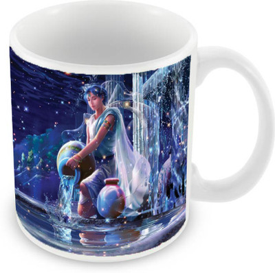 

Sleep Nature's SN-MG-1844 Ceramic Mug(350 ml), Multicolor