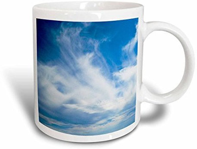 

3dRose A Walk in The Clouds Ceramic, 11 oz, White Ceramic Mug(60 ml), Multicolor