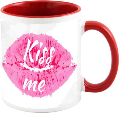 

AllUPrints Love Forever Red Ceramic Mug(325 ml)