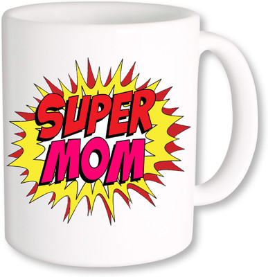 

PhotogiftsIndia super mom 04 Ceramic Mug(325 ml), Multicolor